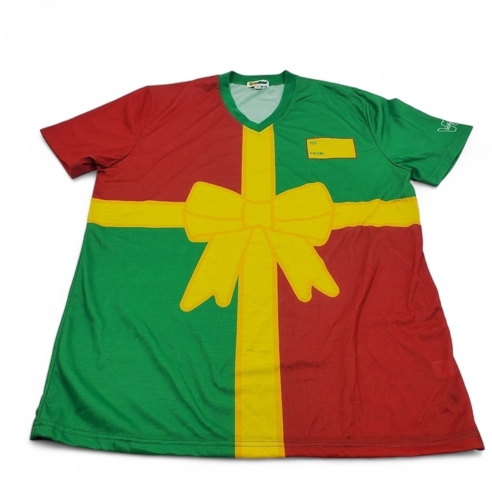 NWT Tipsy Eleves Present Ugly Christmas T-Shirt